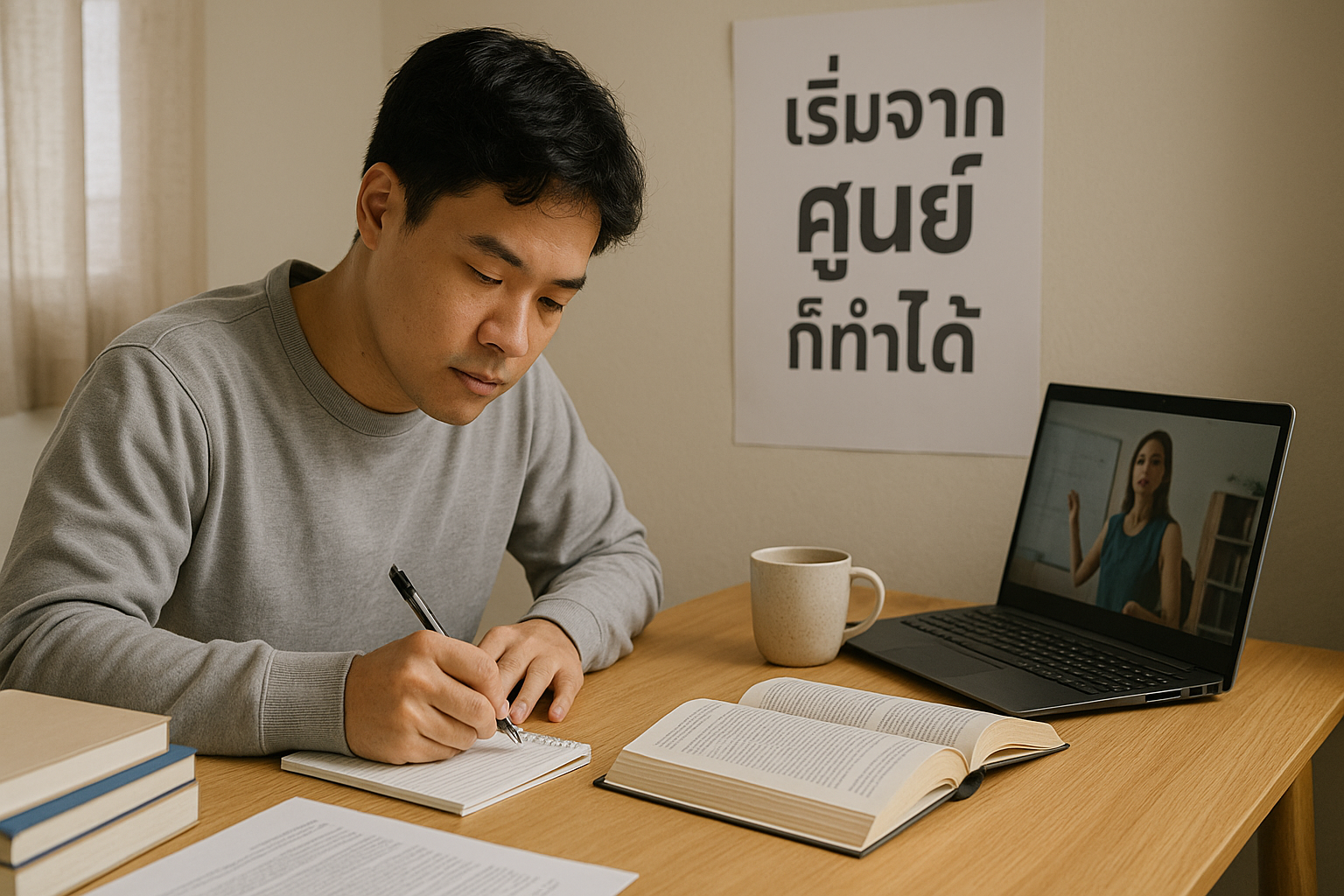 วิธีเตรียมตัวสอบงานราชการ สำหรับคนไม่มีพื้นฐาน เริ่มจากศูนย์ก็ทำได้