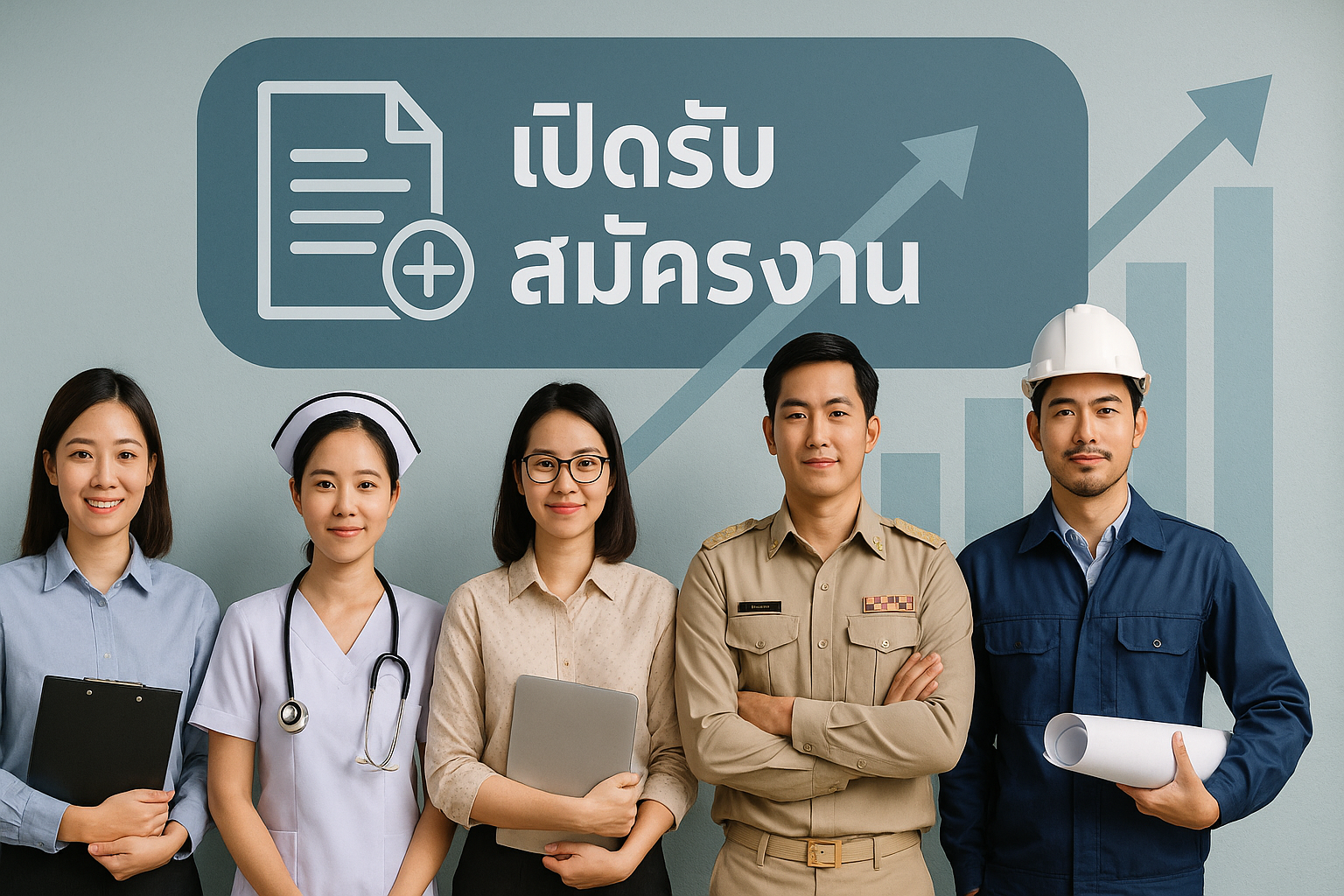 งานราชการสายไหน “เปิดบ่อยที่สุด” ในแต่ละปี วิเคราะห์โอกาสสมัครงานราชการ